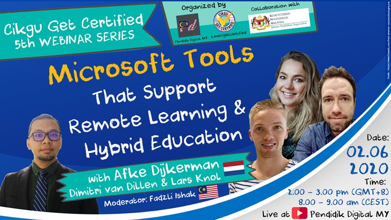 Webinar CGC#31 - Microsoft Tools that Support Remote Learning and Hybrid Education