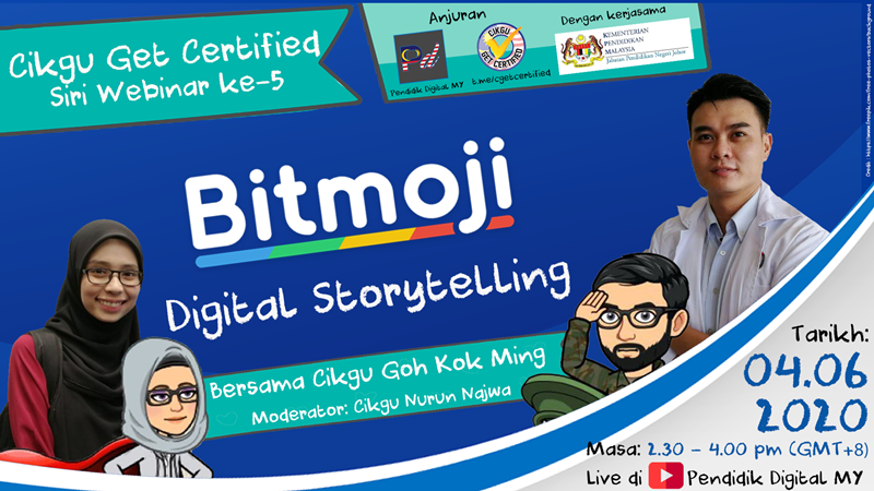 Webinar CGC#33 - Bitmoji Digital Storytelling